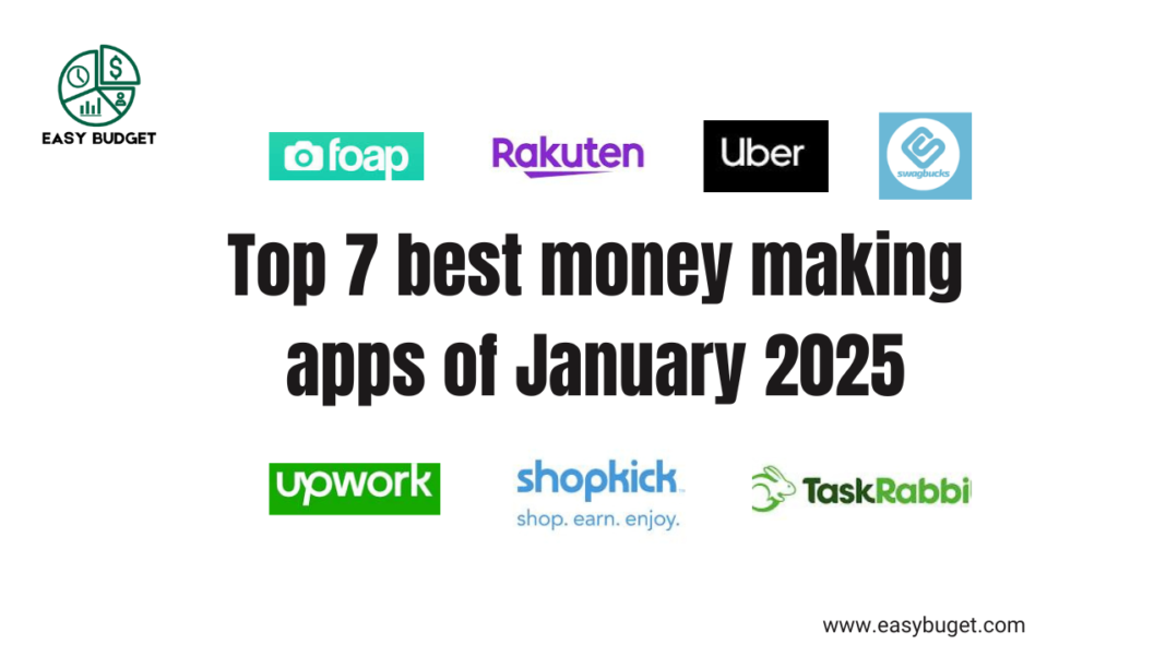 Top 7 best money making apps of January 2025