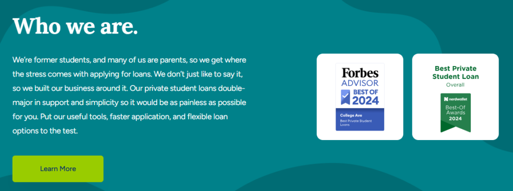 College Ave, private student loans