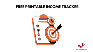 free printable income tracker download
