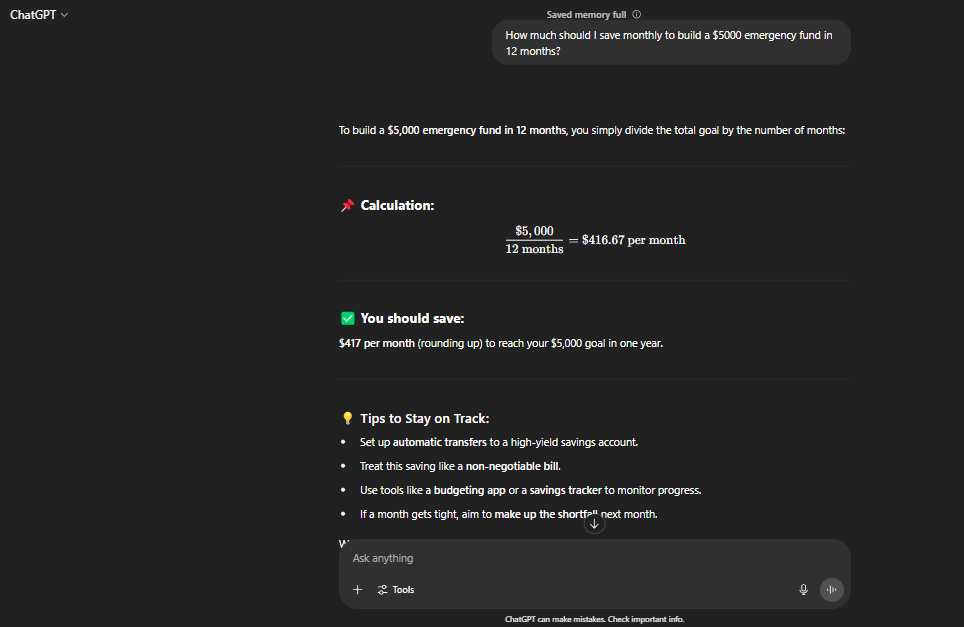 how to manage your personal finance using chatgpt